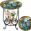 Metal Side Table Mosaic 2