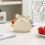 Crab-Shaped Fruit Fork Set with Ceramic Holder 4-Piece 5