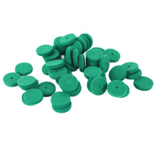 90Pcs Green 22mm Piano Felt Pads Noise Reduction Round Felt Keyboard Washers