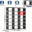 Metal Bookshelf Storage Organizer (18 Grid) 3
