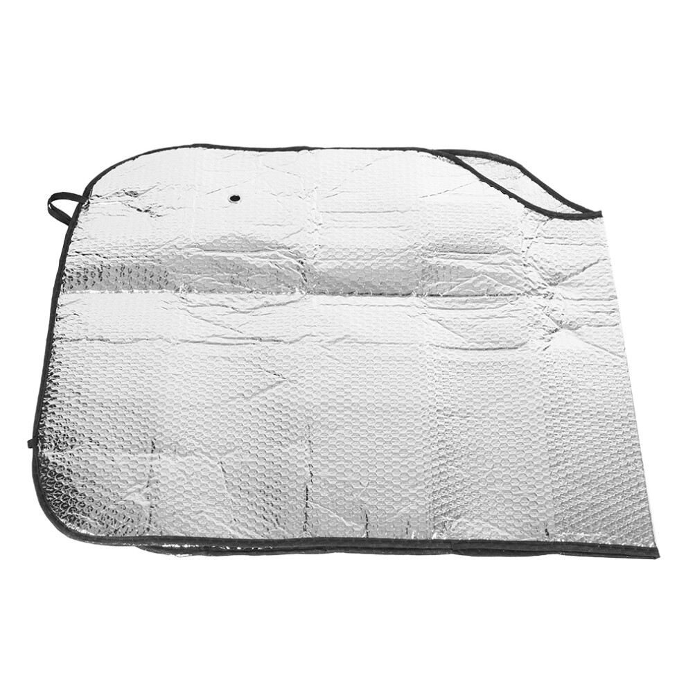 Universal Car Windshield Sun Shade 130*60Cm Heat Reflective Visor Silver 8351393095961
