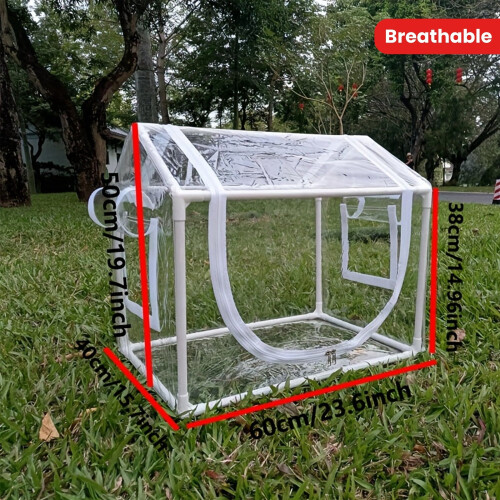 Haven Ventilated Outdoor Indoor Cat House 1