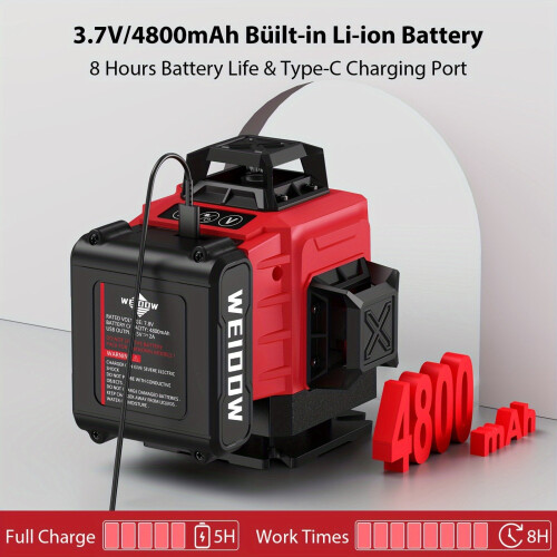 Laser Level with Rechargeable Battery (4D 16-Line) 1