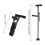 Collapsible Telescopic Folding Cane with LED Light and Alarm 3
