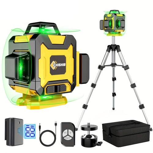 Laser Level with Remote Control (16-Line Green) 2