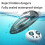 Mini RC Speedboat LED Remote Control Boat for Pool Fun 3