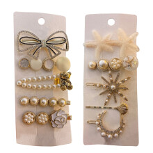 Broche de lazo con perlas y diamantes de imitación estilo retro, joyería de solapa de aleación, diseño ergonómico, materiales duraderos,