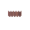 Wall-Mounted Black Walnut Coat Rack 2
