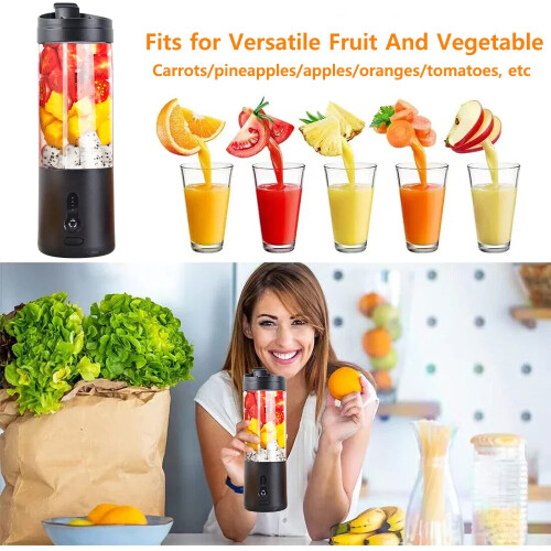 Mini Portable Rechargeable Electric Fruit Juicer Blender 2