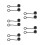 10Stk USB Steckerkappen Aus Wasser- Staubdicht 6