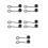 10Stk USB Steckerkappen Aus Wasser- Staubdicht 9