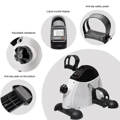 Mini Exercise Bike - Indoor Arm and Leg Trainer 2