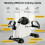 Mini Exercise Bike - Indoor Arm and Leg Trainer 6