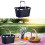 Foldable Grocery Basket with Handle for Shopping & Picnic 2