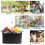 Foldable Grocery Basket with Handle for Shopping & Picnic 5