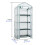 (White, 4 Layers) Experience Your Mini Walk-in Greenhouse Cover(No Frame) 4