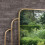 Charles Bentley Charles Bentley Prague Rectangular Garden Wall Mirror, Gold, 110 x 100 cm 2