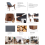 Shell Lounge Chair Tripod Wood with Black PU Leather Chairs 8