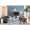 Shell Lounge Chair Tripod Wood with Black PU Leather Chairs 9