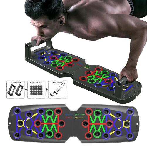 Folding Push-up Board for Full Body Workout & Abdominal Enhancement 1