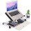 Adjustable Folding Laptop Desk with Cooler Fan 2