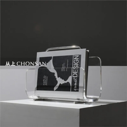 Joylove Modern Metal Acrylic Bookshelf 2
