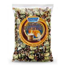 1kg Yummys Milk & Caramel Toffees Individually Wrapped Bulk Sweets