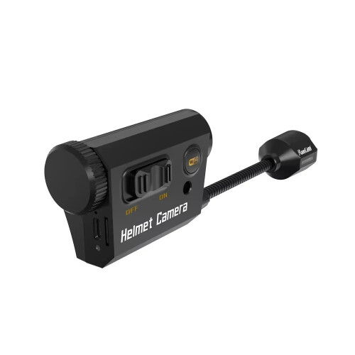 Helmet Face Mask Camera Built-in WiFi Black 1