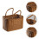 Woven Wicker Basket with Handle 4