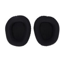 Pernițe de urechi de schimb din material textil respirabil, compatibile cu ASUS ROG Centurion, burete cu anulare a zgomotului, purtare