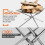 Foldable Stainless Steel Mesh Fire Pit Rack 3