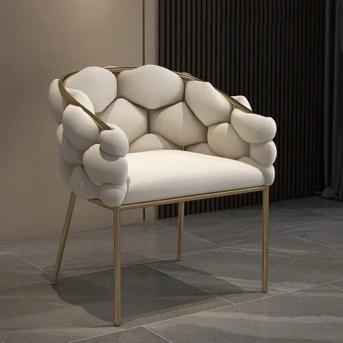 Modern Nordic White Dining Chair 1