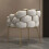 Modern Nordic White Dining Chair 3