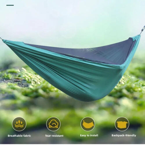 Lightweight  Camping Hammock with Mosquito Net 1