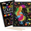 Rainbow Scratch Off Notebooks Arts and Crafts Set 2