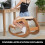 Ergonomic Wooden Kneeling Chair 3
