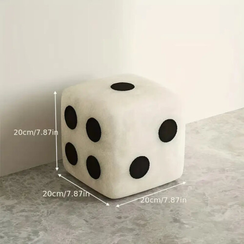 Nordic-Inspired Ottoman - White 2