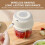 Wireless Mini Electric Garlic Chopper 250ml USB Rechargeable 7