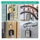 4 Digit Combination Key Safe Box Waterproof Key Storage Lock Box with Removable Chain,Multiple Options Available 4