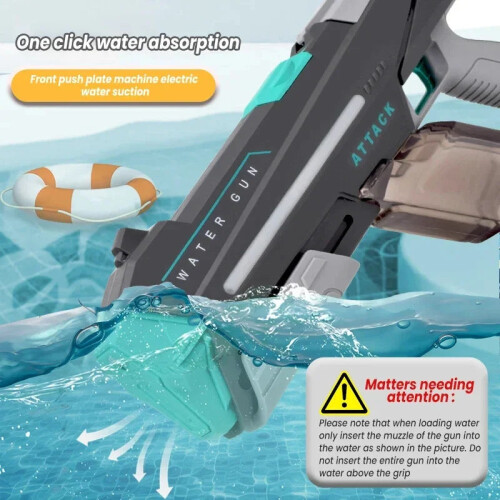 Large Capacity Electric Water Gun with LED Lights 1