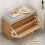 70cm Bamboo Shoe Rack Bench - Seat and Storage 4