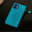 Θήκη πορτοφολιού Butterfly για iPhone12 – Μαγνητικό λουράκι χειρός, υποδοχές καρτών, βάση 6