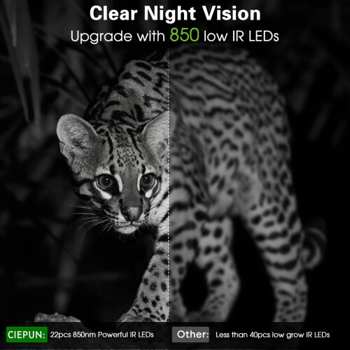 Trail Camera with Night Vision (2.7K 32MP) 2