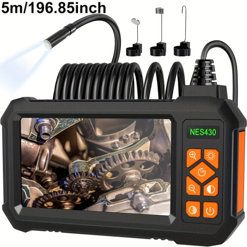 Borescope Camera with Light & Screen (1080P HD) 1
