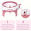 48-Needle Pink Knitting Machine Kit for DIY Crafts 2