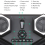 Dual Speaker Portable Electronic Drum Set 2