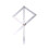 Angle Measuring Tool Protractor | Multi-Functional Corner Gauge for Doors & Ceilings | Thickened Edge, Precision Markings | Compatible with 2
