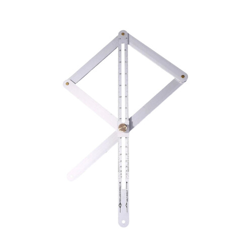 Angle Measuring Tool Protractor | Multi-Functional Corner Gauge for Doors & Ceilings | Thickened Edge, Precision Markings | Compatible with 1