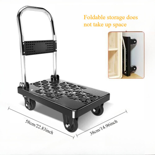 Hand Truck Folding Trolley Cart with Wheels 1