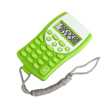 AuroraX Personalized Basic Calculator Cute Mini Keychains,Portable Electric Math Calculator Teacher Office Home Supplies